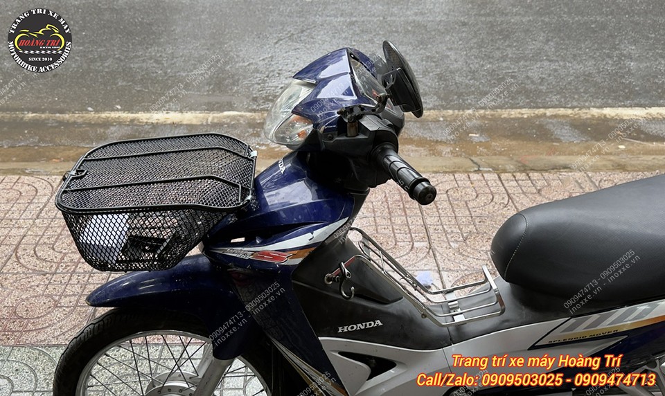 Rổ xe Wave có nắp đậy