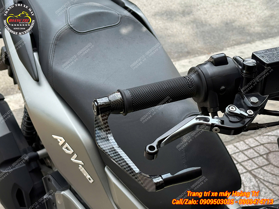 Bảo vệ tay lái kiểu Bonamici nhôm CNC