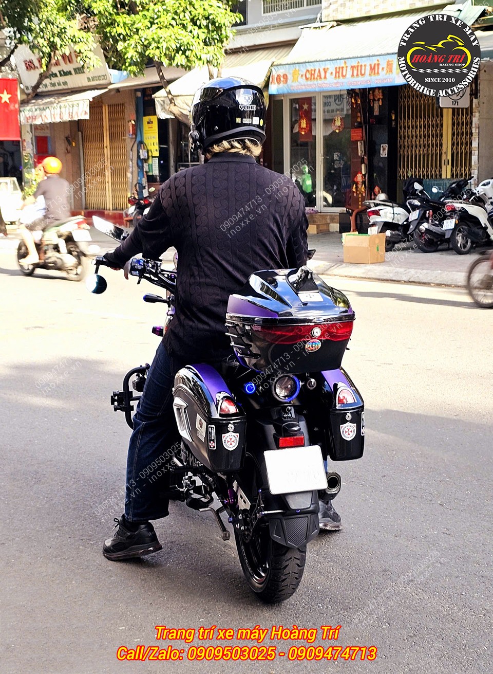 Chắn bùn HTR lắp cho xe PG-1