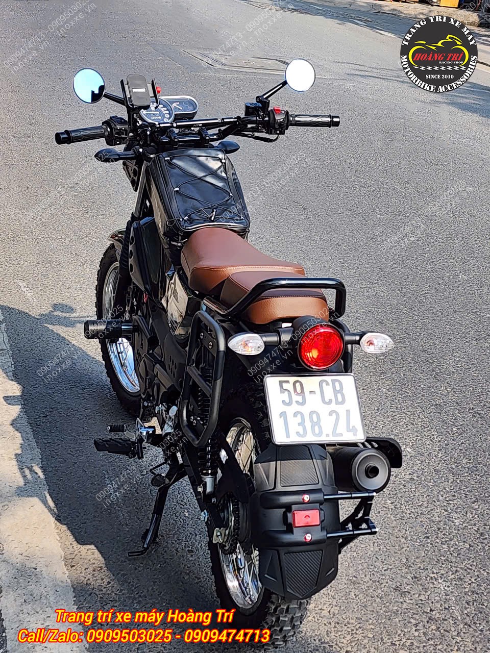 Chắn bùn HTR lắp cho xe PG-1