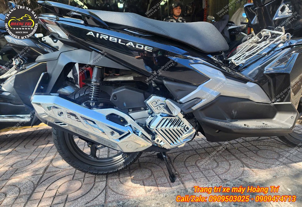 Ốp pô trang trí xe Airblade 160