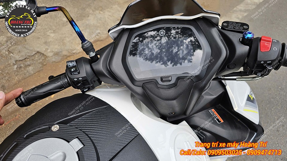 Thùng đựng đồ kiểu Moto độ cho xe Exciter 155