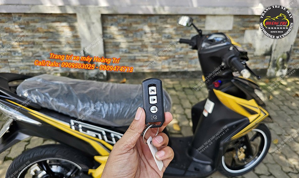 Độ khóa Smartkey cho xe Luvias