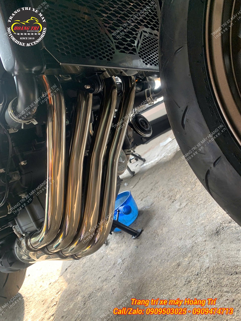 Full set pô Akrapovic DRS CB650R