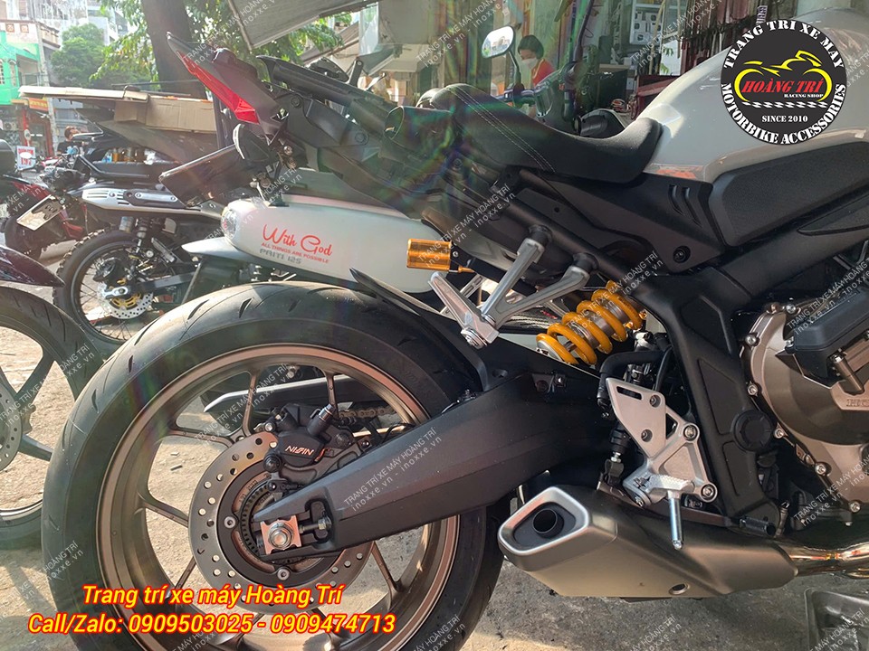 Full set pô Akrapovic DRS CB650R