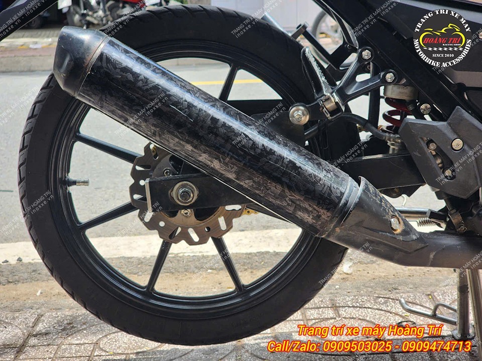 Mâm 8 cây X1R lắp cho xe Raider/Satria