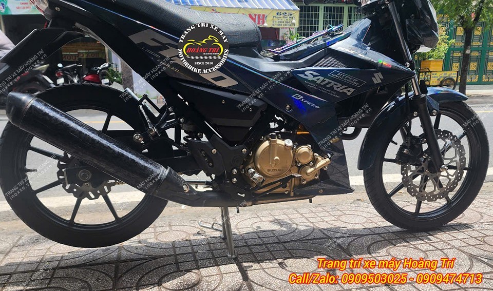 Mâm 8 cây X1R lắp cho xe Raider/Satria