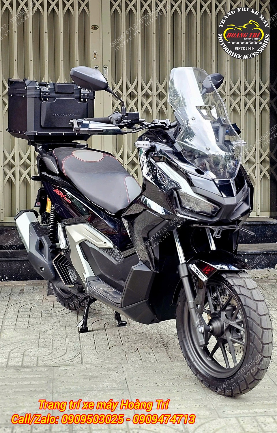 Thùng nhôm MotoFace 48 lít