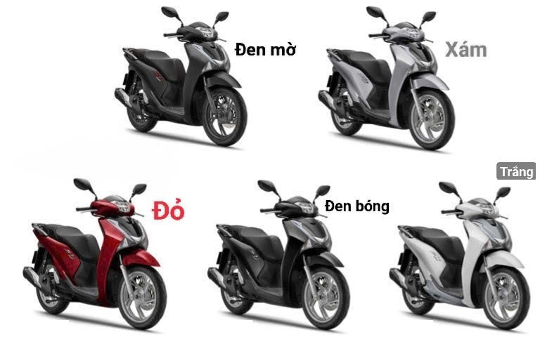 Dàn áo SH 2017-2019 chính hãng Honda