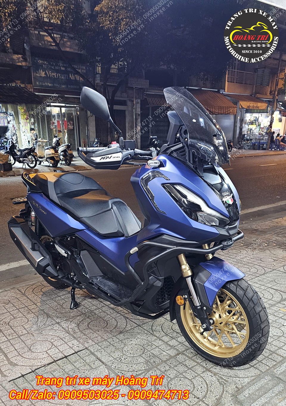 Khung chống đổ HTR ADV 350 - Khung bảo vệ ADV 350