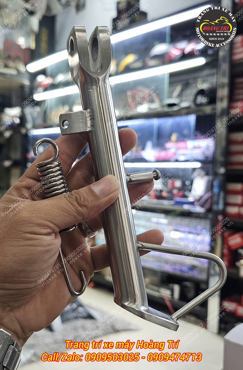 Bộ chân chống inox cho xe Datbike Quantum