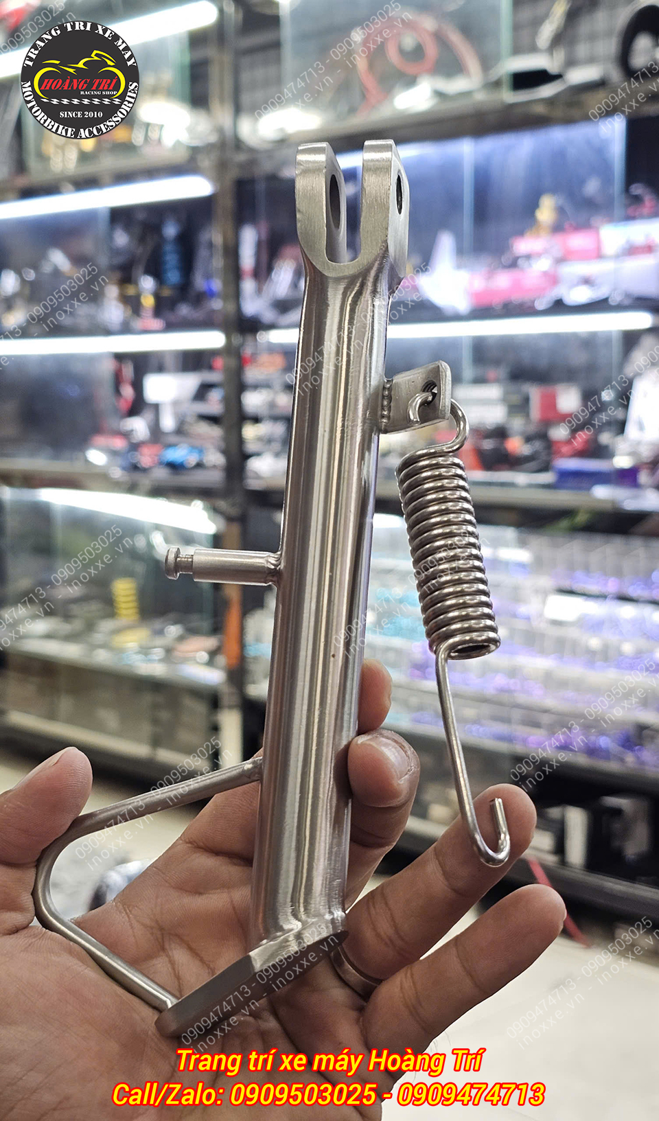 Bộ chân chống inox cho xe Datbike Quantum