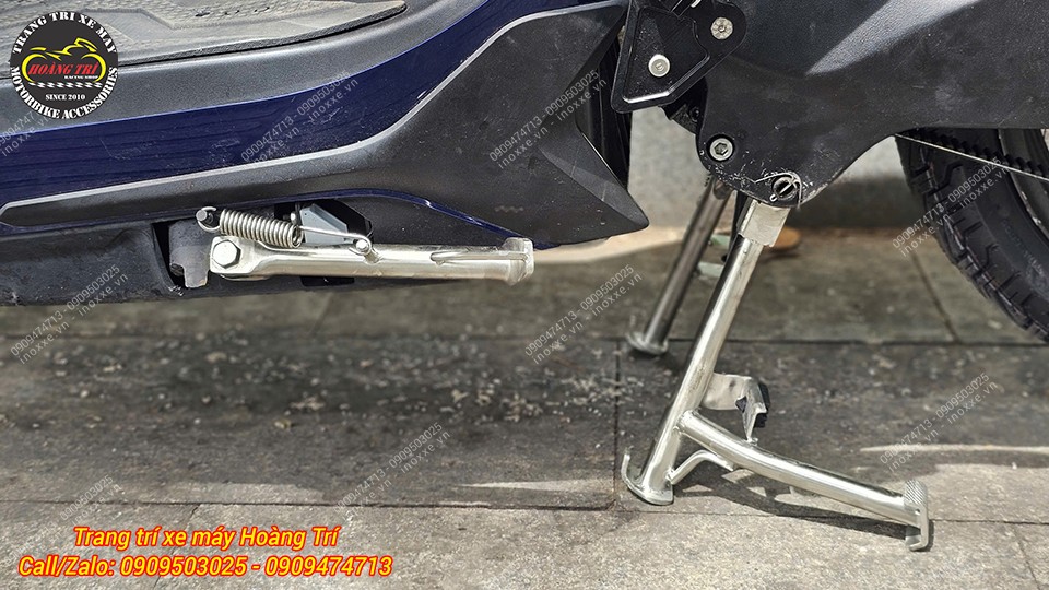 Bộ chân chống inox cho xe Datbike Quantum