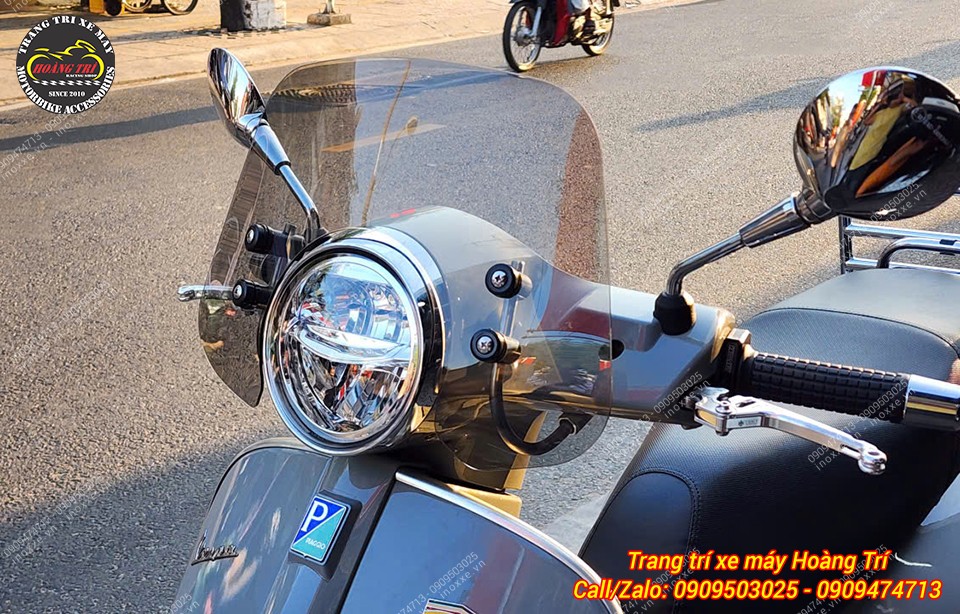 Kính chắn gió TRU cho xe Vespa GTS/Vespa LX/Medley