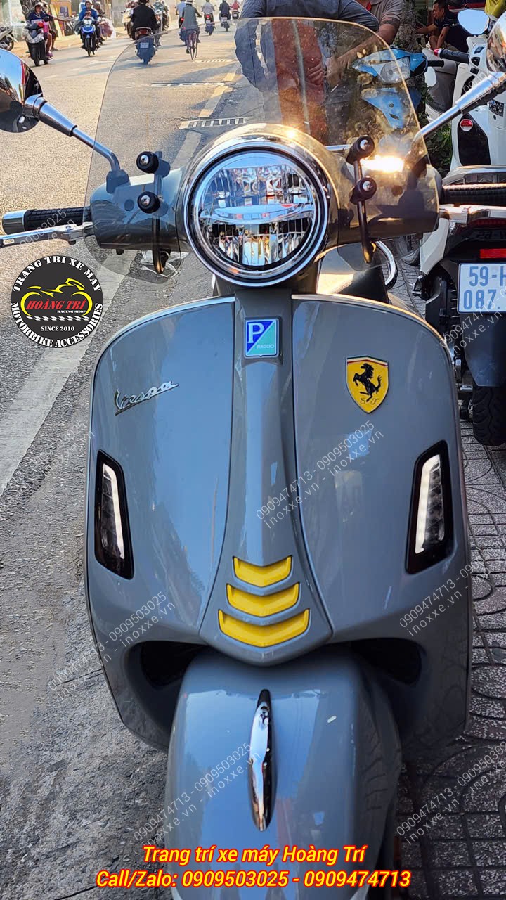 Kính chắn gió TRU cho xe Vespa GTS/Vespa LX/Medley