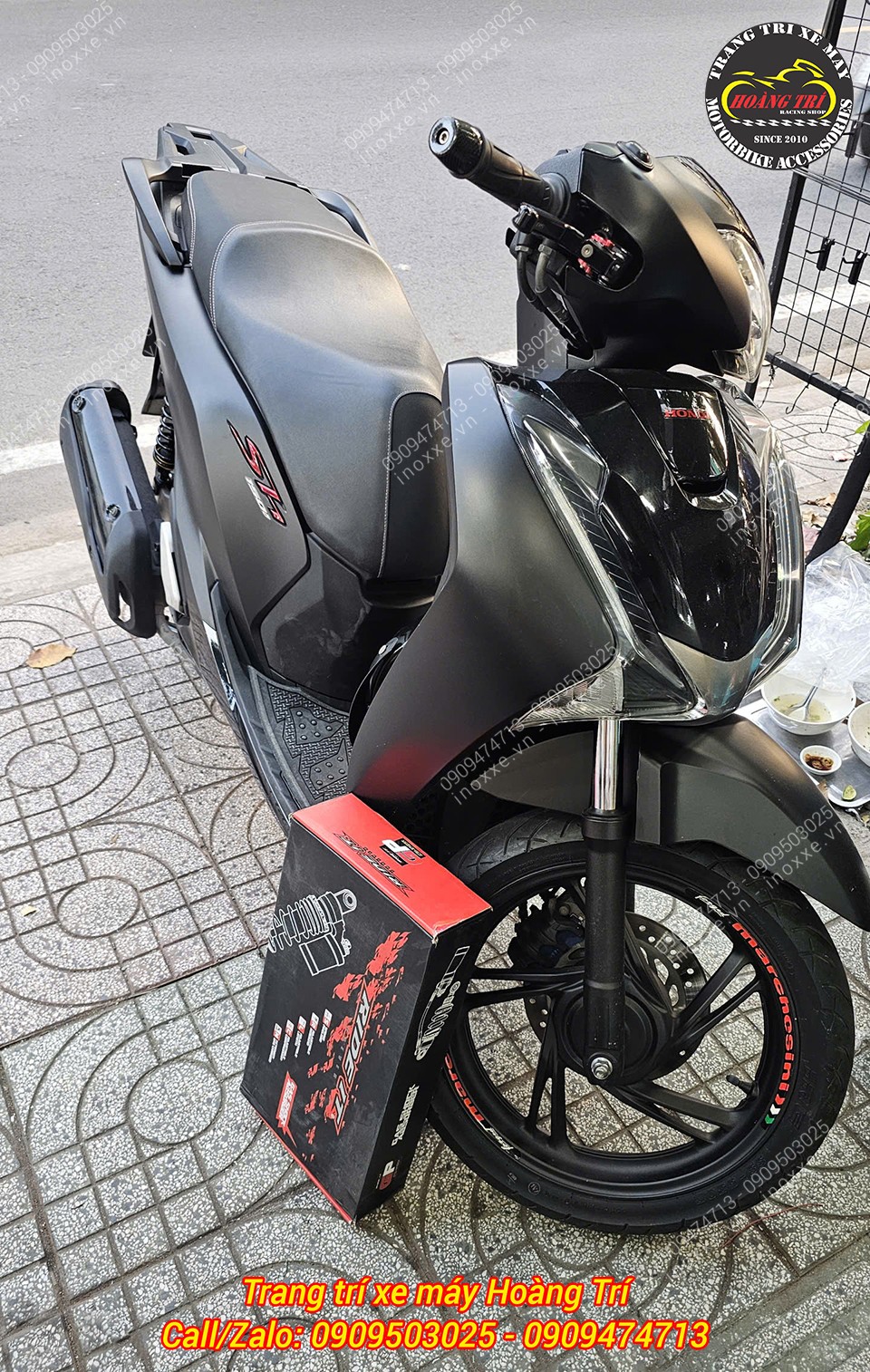 Phuộc sau bình dầu Ride it chính hãng dành cho SH 125/150/160/300/350