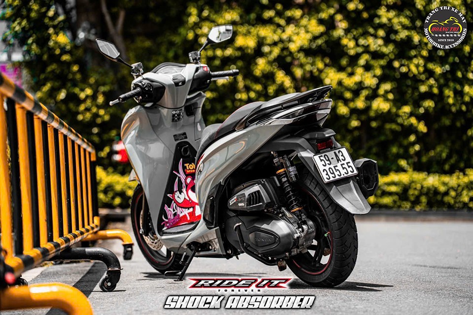 Phuộc sau bình dầu Ride it chính hãng dành cho SH 125/150/160/300/350