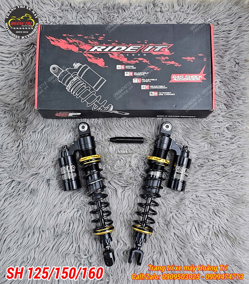 Phuộc sau bình dầu Ride it chính hãng dành cho SH 125/150/160/300/350