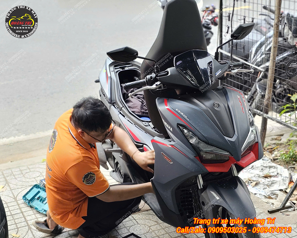 Baga sau Givi SRX(S) cho xe Yamaha NVX V3 (2025) chính hãng