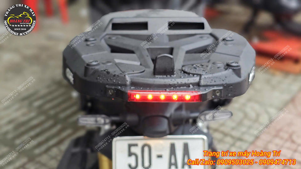 Baga sau Givi SRX(S) cho xe Yamaha NVX V3 (2025) chính hãng