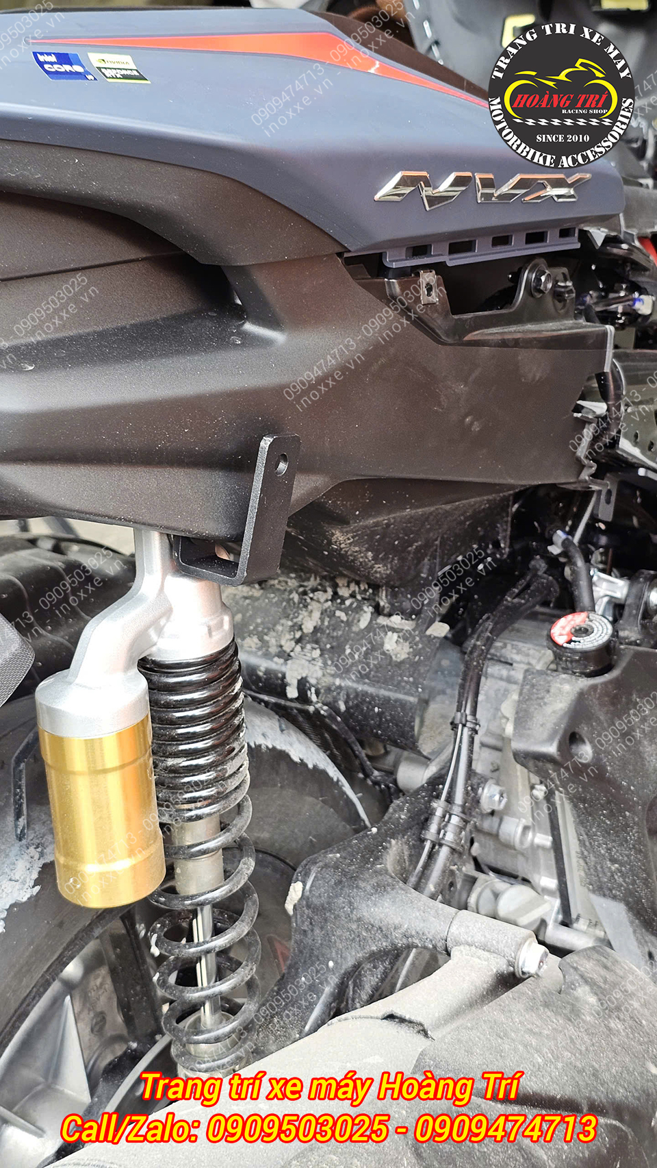 Baga sau Givi SRX(S) cho xe Yamaha NVX V3 (2025) chính hãng