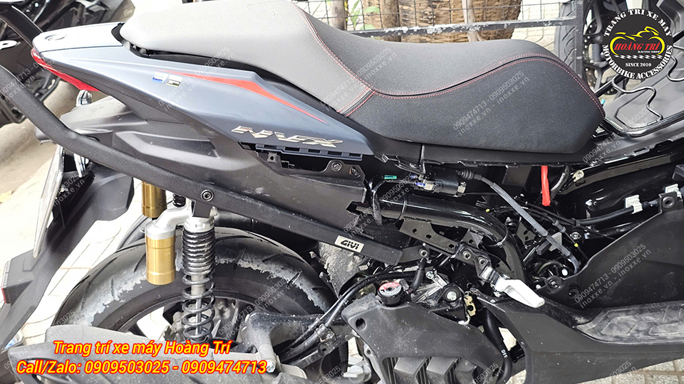Baga sau Givi SRX(S) cho xe Yamaha NVX V3 (2025) chính hãng