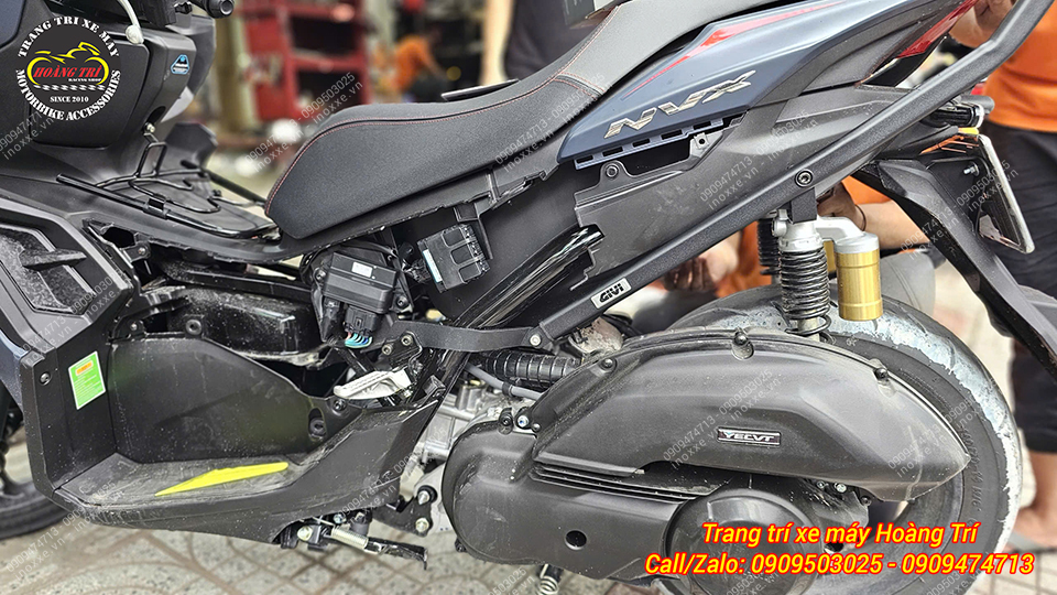 Baga sau Givi SRX(S) cho xe Yamaha NVX V3 (2025) chính hãng