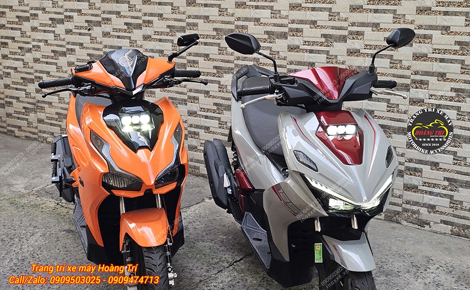 Lắp đèn trợ sáng cho xe Airblade
