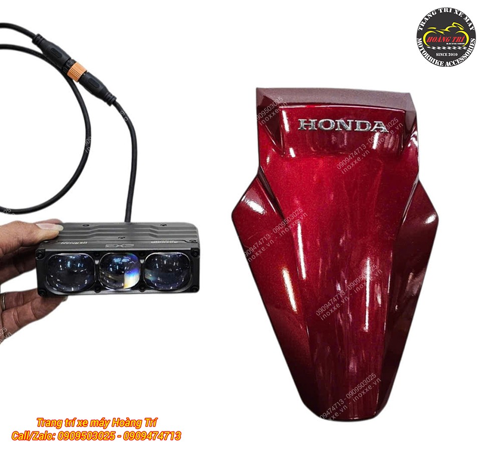 Lắp đèn trợ sáng cho xe Airblade
