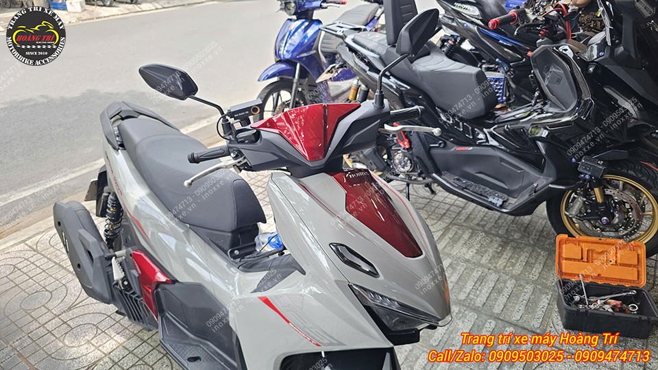 Lắp đèn trợ sáng cho xe Airblade
