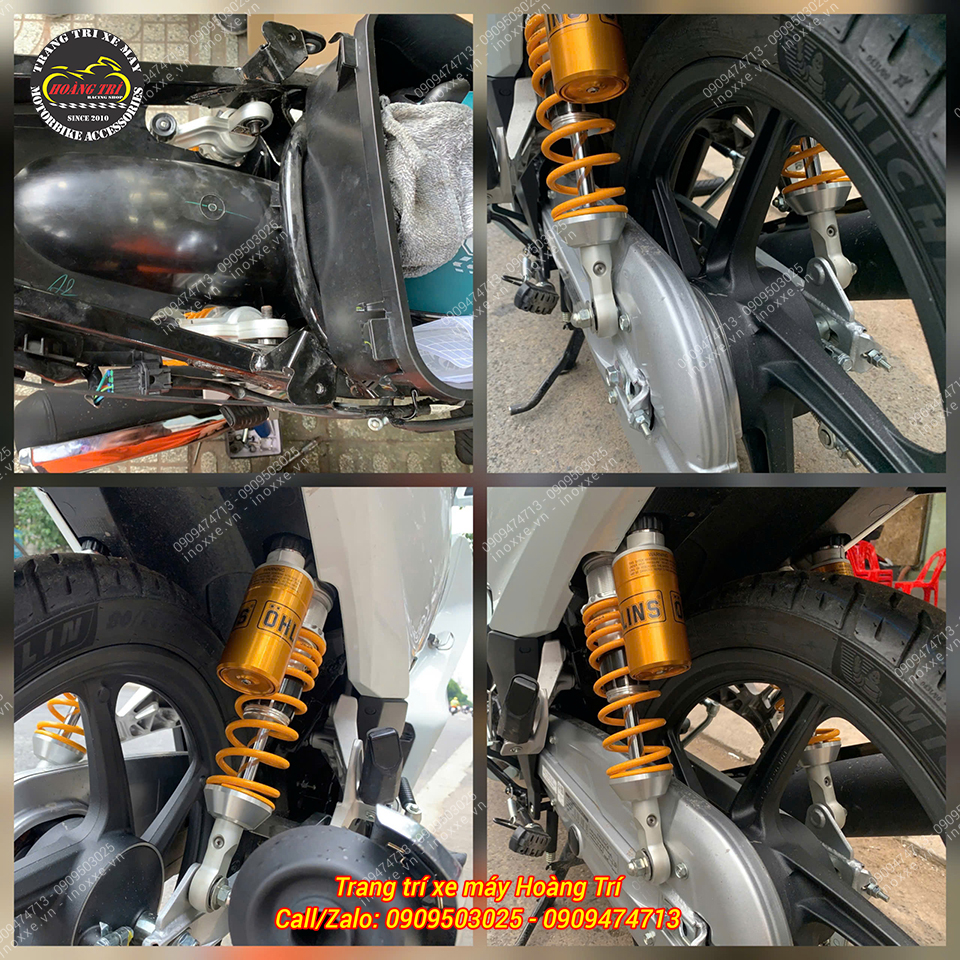 Phuộc Ohlins Wave 125i Thái Lan - HO343 chính hãng