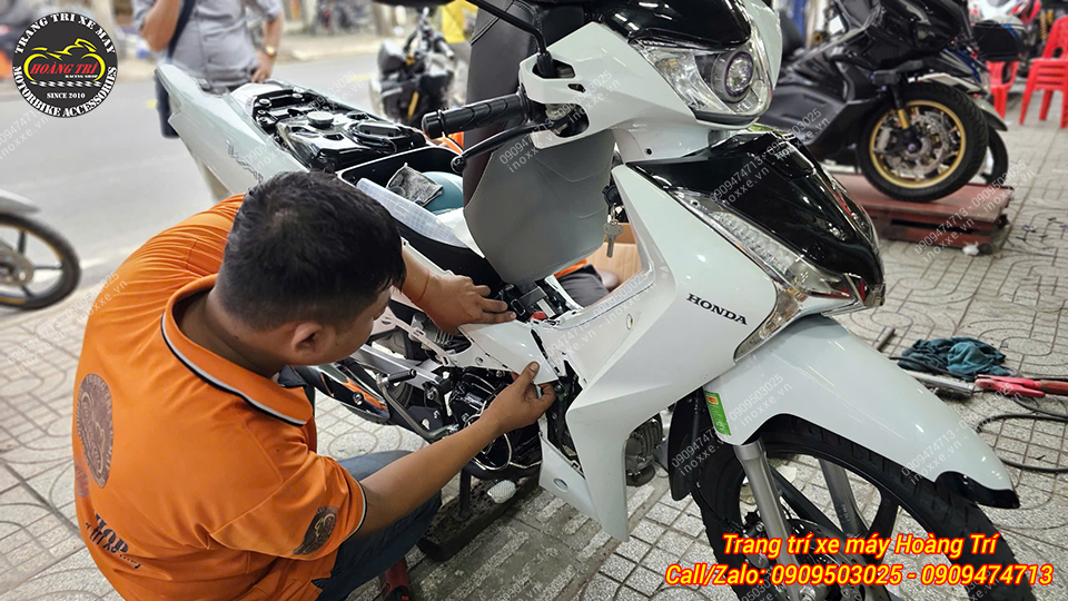 Phuộc Ohlins Wave 125i Thái Lan - HO343 chính hãng