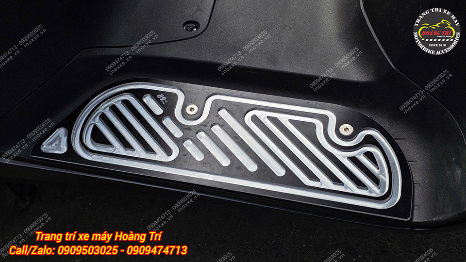 Thảm để chân Giorno 125  nhôm CNC Thái Lan