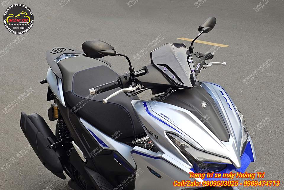 Cản sau (tay dắt) NVX V3 có Logo Yamaha