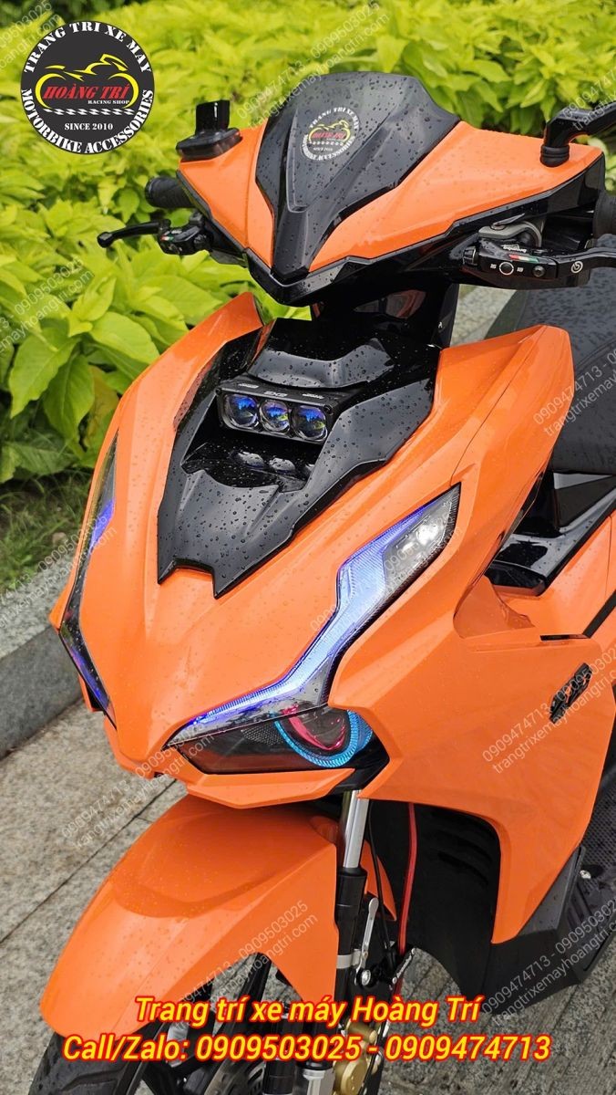 Lắp đèn trợ sáng cho xe Airblade