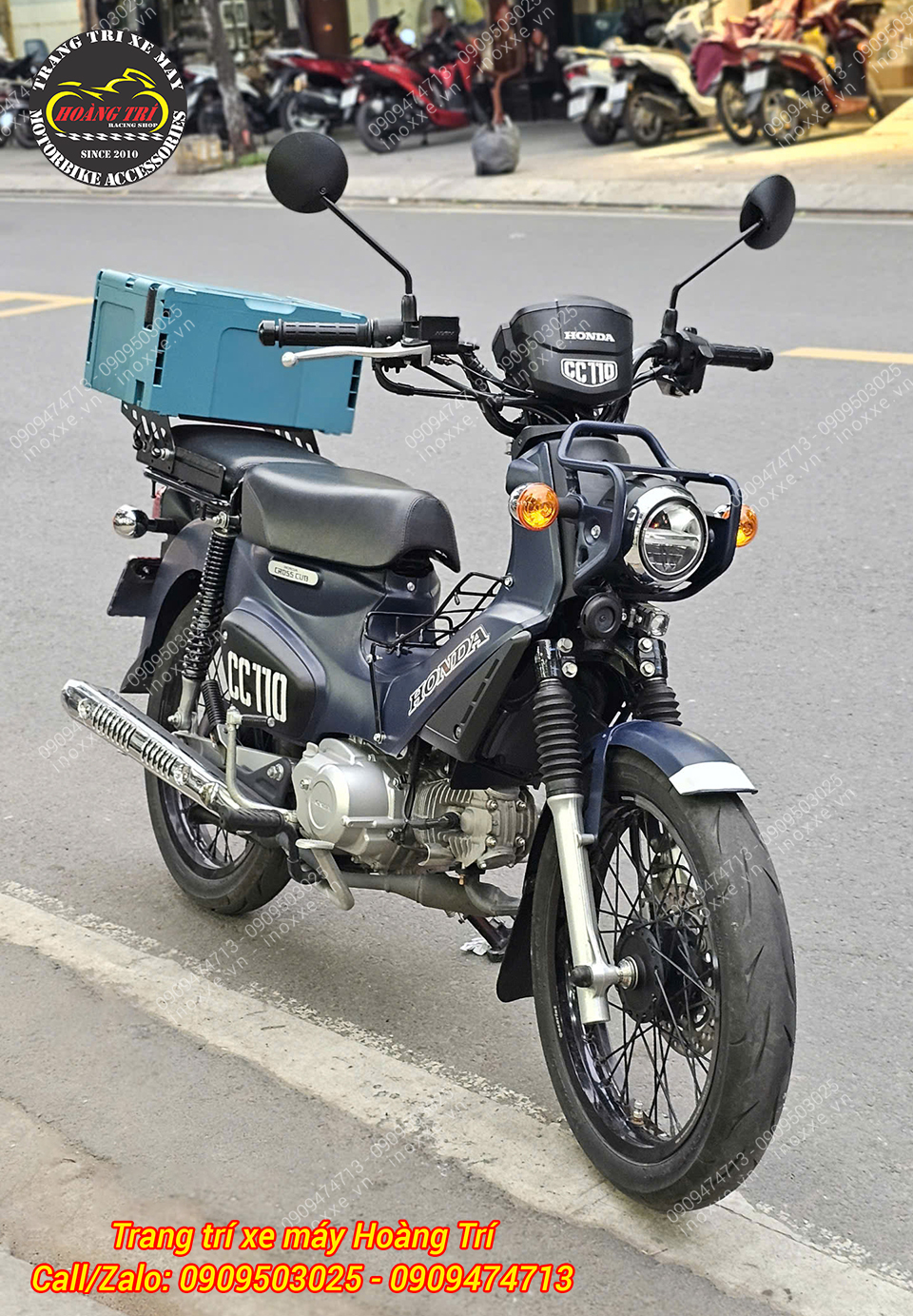 Lắp đèn trợ sáng cho xe Honda CT 125