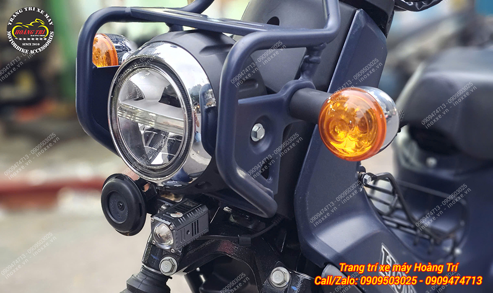 Lắp đèn trợ sáng cho xe Honda CT 125