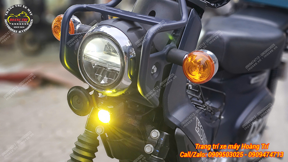 Lắp đèn trợ sáng cho xe Honda CT 125