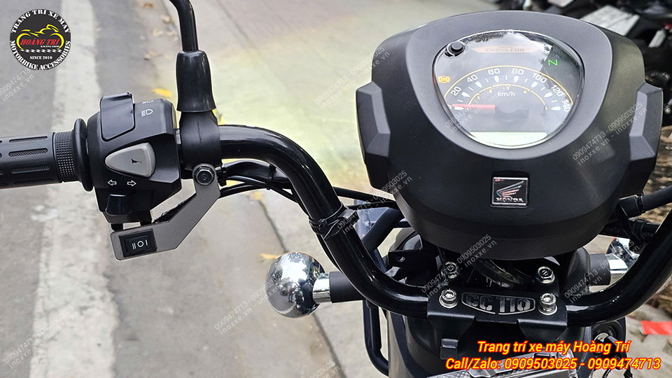 Lắp đèn trợ sáng cho xe Honda CT 125