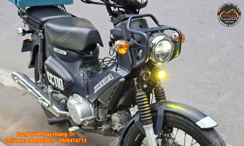 Lắp đèn trợ sáng cho xe Honda CT 125
