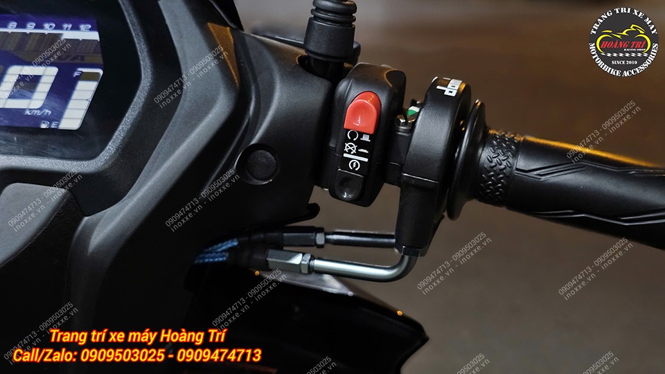 Cùm tăng tốc Domino chính hãng 2 dây ga dưới