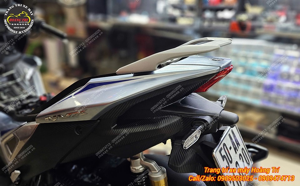 Độ cản sau cho xe NVX V3