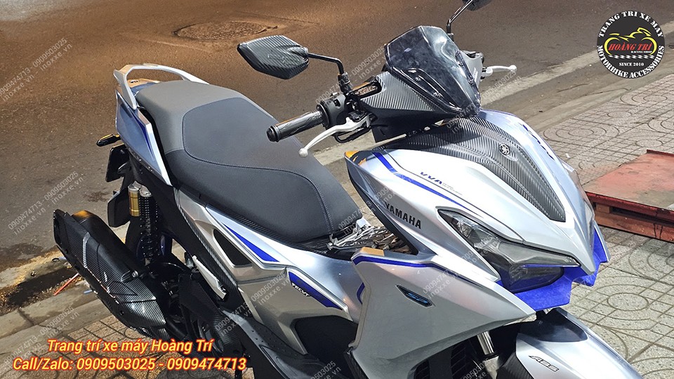 Độ cản sau cho xe NVX V3