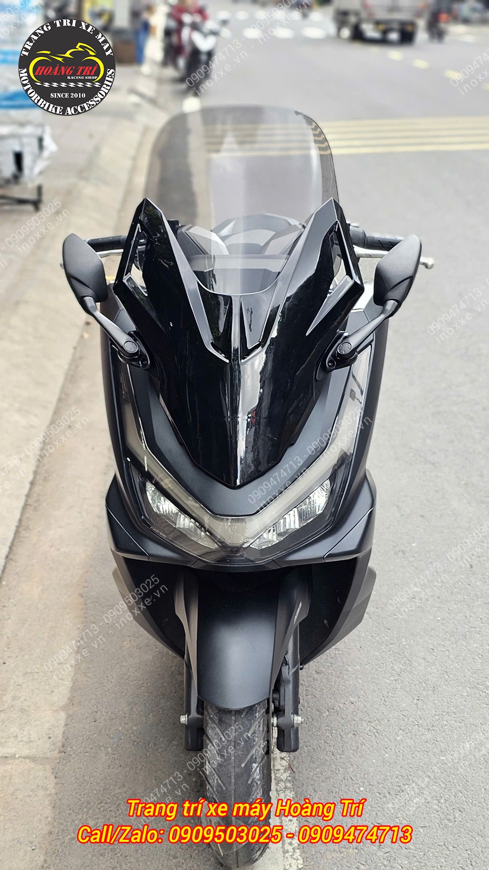 Kính chắn gió PCX 160 2025 kiểu Forza 300 - NCL