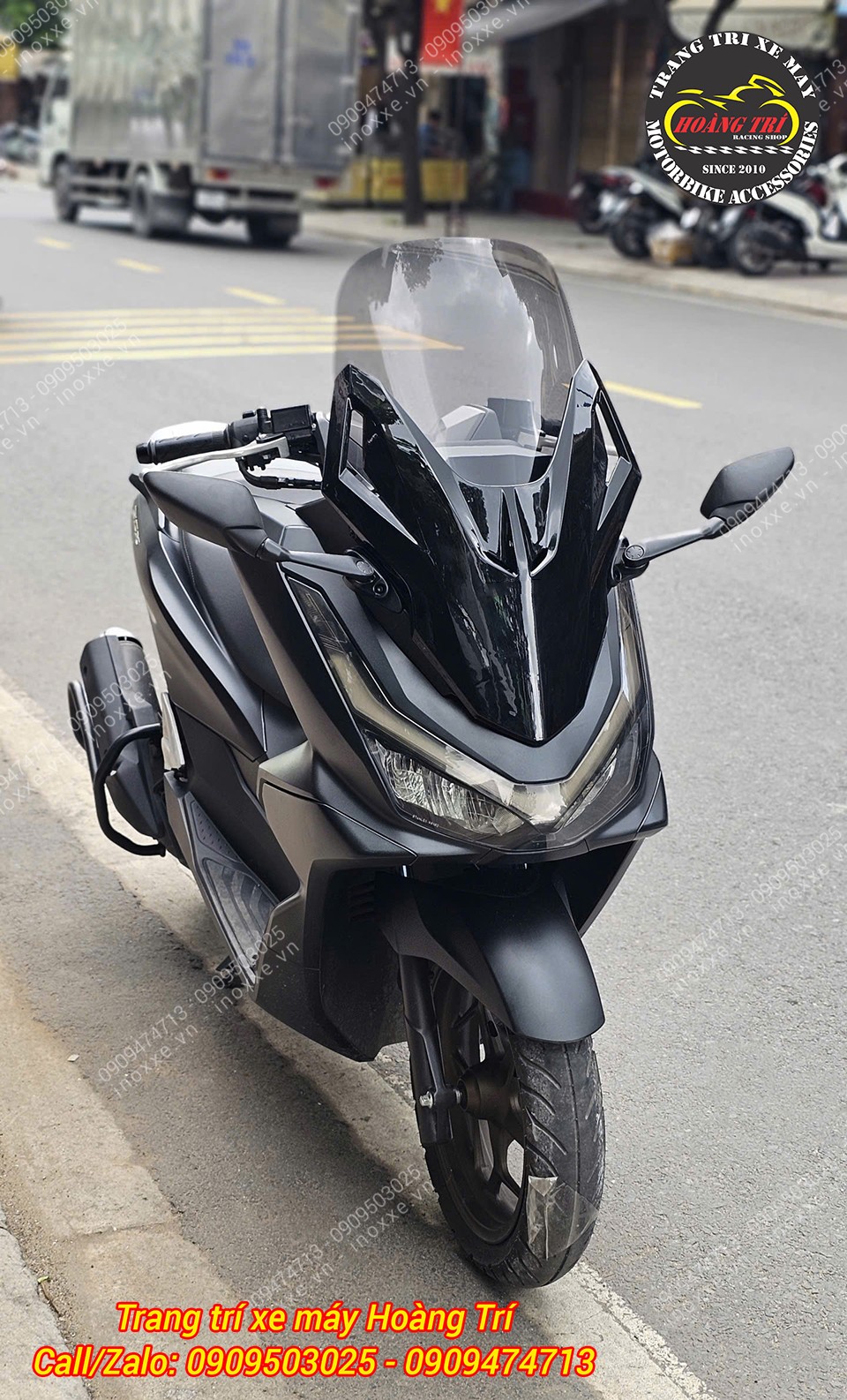 Kính chắn gió PCX 160 2025 kiểu Forza 300 - NCL