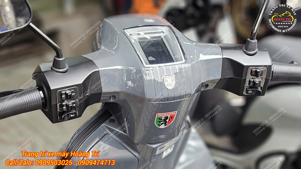 Độ bật gác chân sau tự động cho xe Lambretta