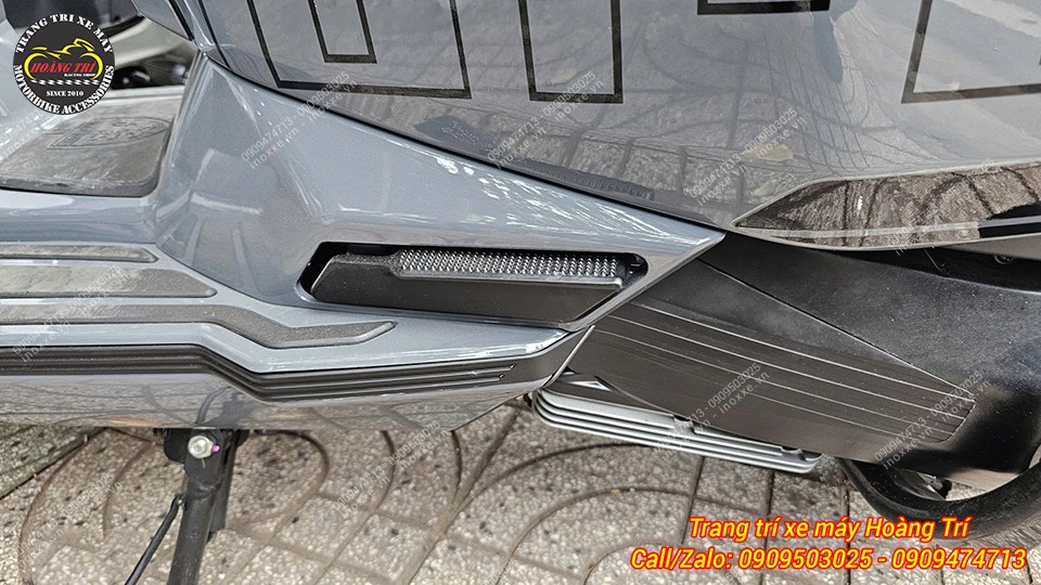 Độ bật gác chân sau tự động cho xe Lambretta