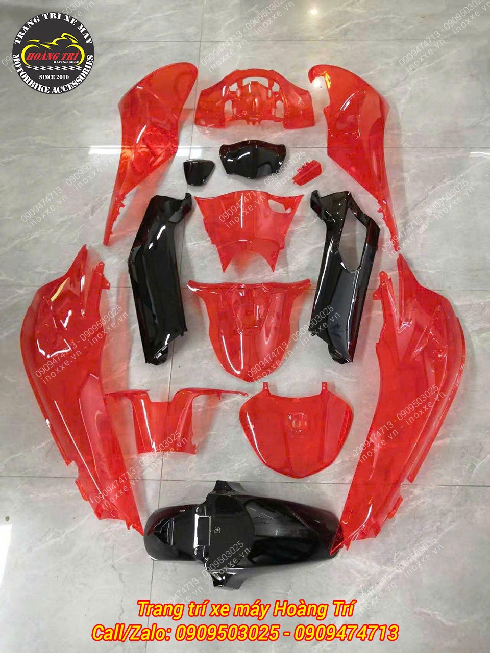 Full dàn áo trong suốt ShVN 125/150/160 kiểu SH Vetro