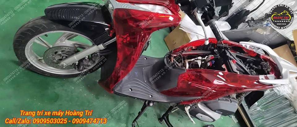 Full dàn áo trong suốt ShVN 125/150/160 kiểu SH Vetro