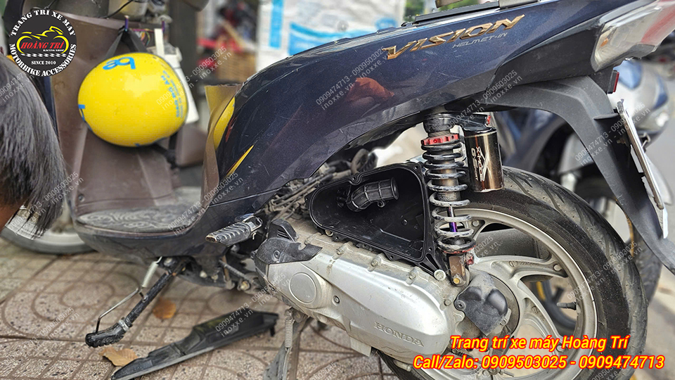 Trọn bộ pô e Zoomer, Scoopy độ cho Vision, Vario, Airblade